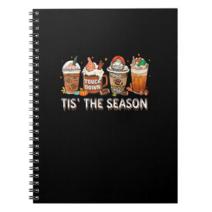 Carnet C'Est La Saison Football Citrouille Épice Hallowee