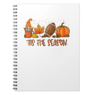 Carnet C'Est La Saison Football Sport Automne Citrouille