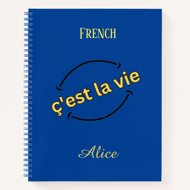 Carnet C'est la vie ! (Devant)