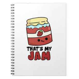 Carnet C'est ma confiture Blague pot de confiture drôle