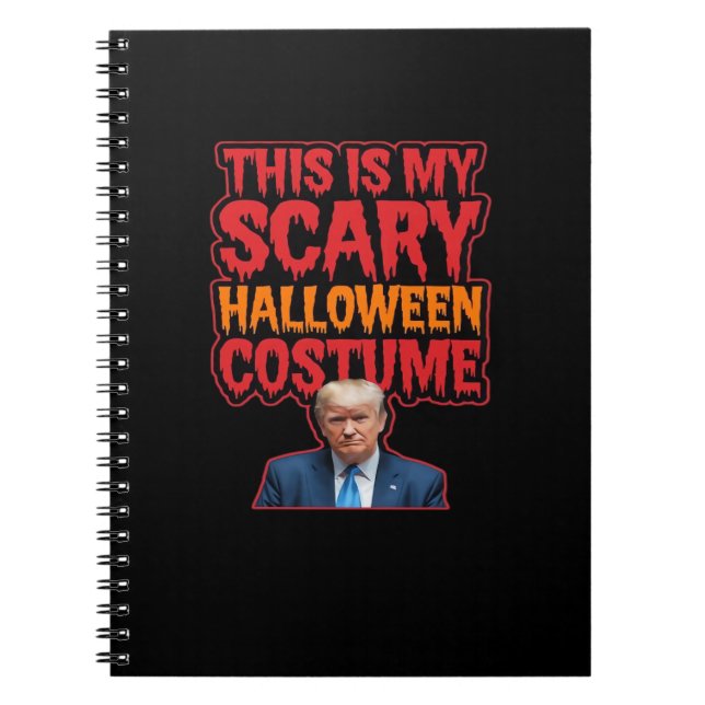 Carnet C'Est Mon Costume D'Halloween Scandaleux Classique (Devant)