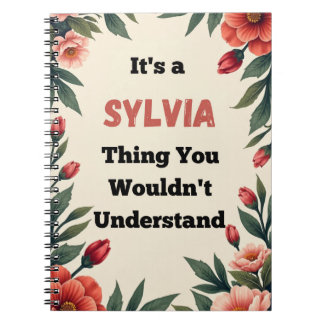 Carnet C'est une chose de Sylvia que vous ne comprendriez