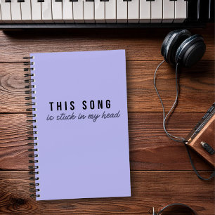Carnet "Cette Chanson Est Coincée Dans Ma Tête" Lyrics Jo