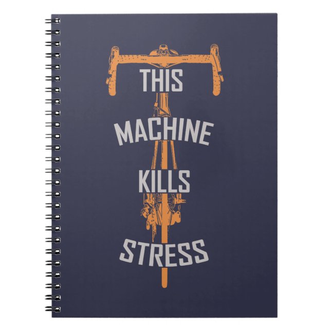 Carnet cette machine tue le stress (Devant)