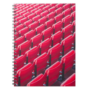Carnet Chaises de théâtre rouges