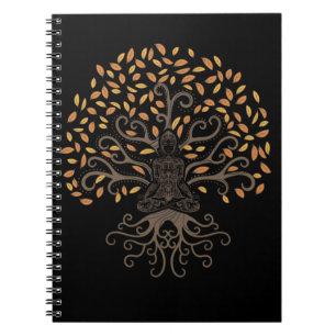 Carnet Chakra Arbre Spirituel Reiki Yoga Méditation