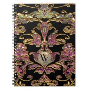 Carnet Chambault Akros Damask
