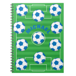 Carnet Champ de soccer personnalisé