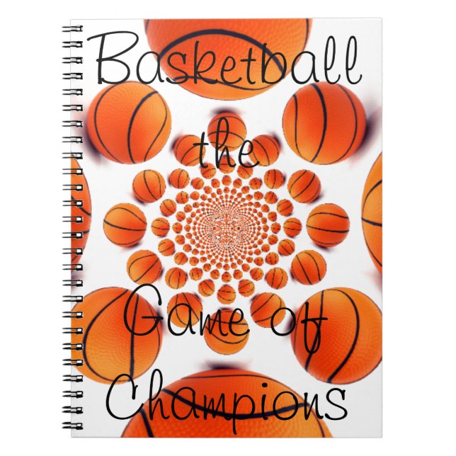 Carnet Champion Court Vision : Basketball Jeu des Champs (Devant)