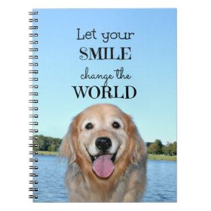Carnet Changement de golden retriever le monde