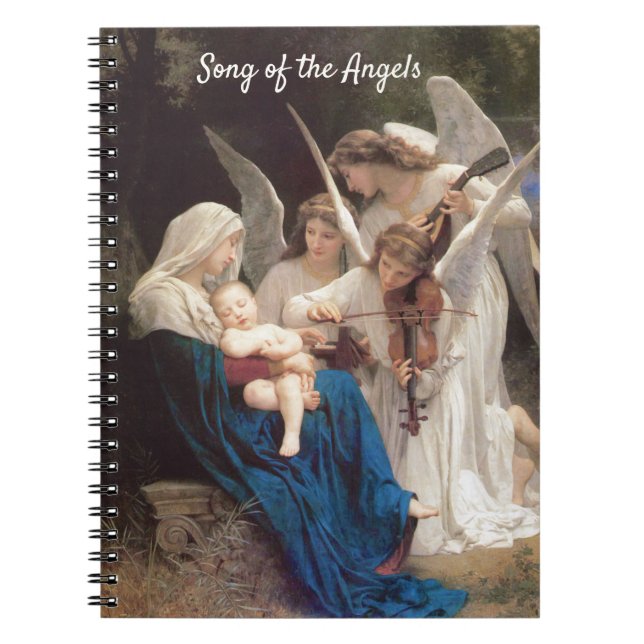 Carnet Chant des Anges (1881) de Bouguereau (Devant)
