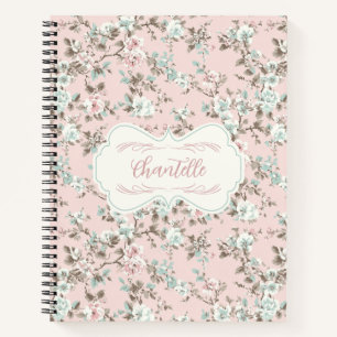 Carnet Chantelle Pink Vintage Rose Deluxe