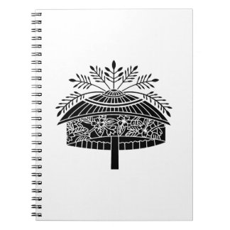 Carnet Chapeau de fleurs