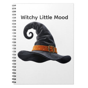Carnet Chapeau de sorcière mignon Halloween effrayant
