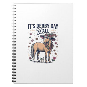 Carnet Chapeau Floral de Cheval de Derby Day Y’all
