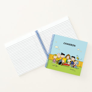 Carnet Charlie Brown et Gang   Ajouter Votre Nom