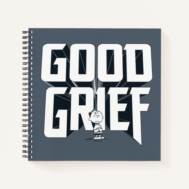 Carnet Charlie Brown "Good Grief" Rock Band Tee Graphic (Devant)