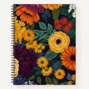 Carnet Charmant floral