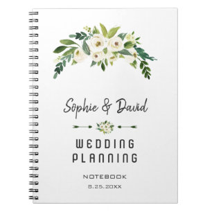 Carnet Charmant Wedding planner Floral à floraison blanch
