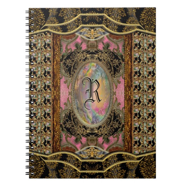 Carnet Chasecoeur Lotella Victorian Monogramme (Devant)