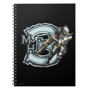Carnet Chasseur masculin avec Bowgun, armure en acier 2