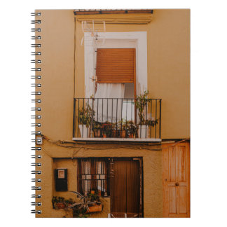 Carnet CHÂSSIS Brown EN BOIS AVEC PLANTES VERTS