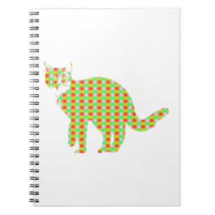 Carnet Chat à motifs