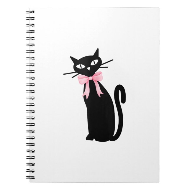 Carnet Chat Atomique avec chatte rose Chatte Fille Nettoy (Devant)