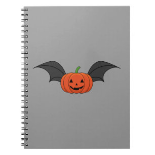 Carnet Chat Citrouille d'Halloween