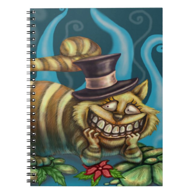 Carnet Chat de Cheshire (Devant)