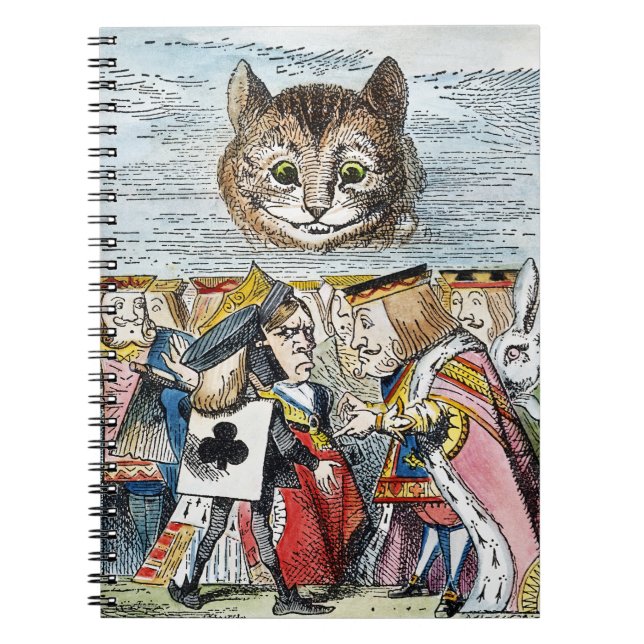 Carnet Chat de Cheshire, 1865 (Devant)
