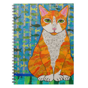 Carnet Chat de confiture d'oranges