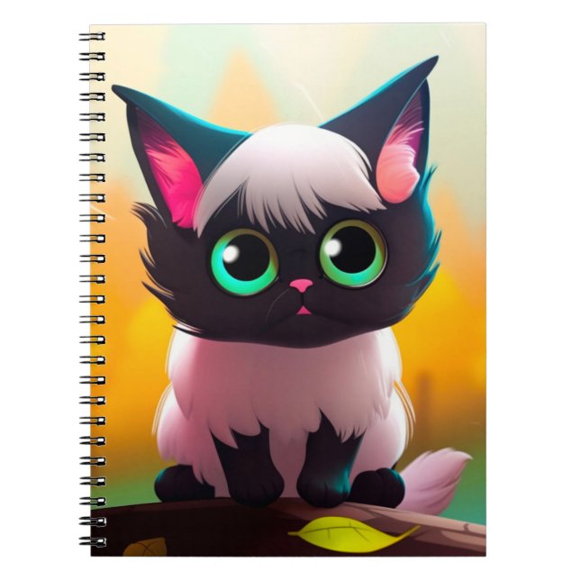 Carnet Chat de dessin (Devant)
