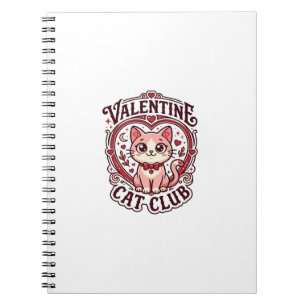 Carnet Chat de la Saint-Valentin Dessin drôle pour amateu