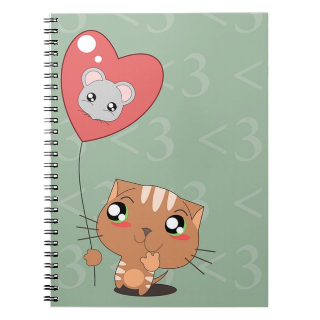 Carnet Chat et souris (Devant)