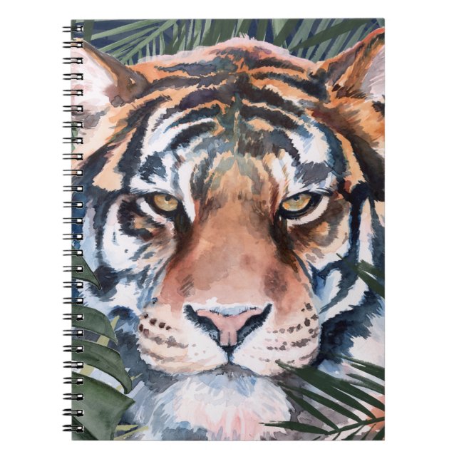 Carnet Chat Jungle - Tigre (Devant)