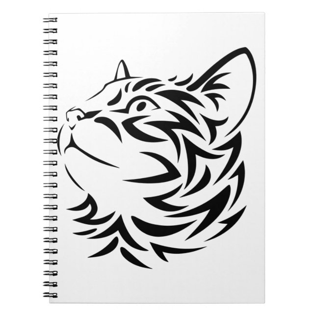 Carnet chat noir (Devant)