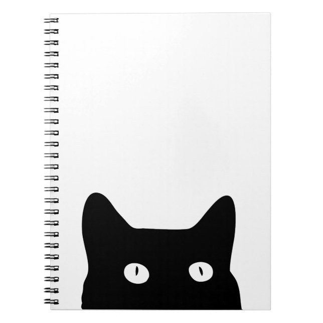 Carnet Chat noir (Devant)