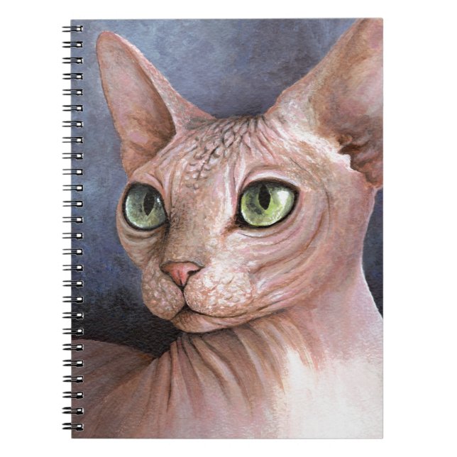 Carnet Chat Sphynx 578 (Devant)