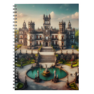 Carnet Château de Chapultepec Mexique Vintage voyage