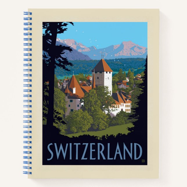 Carnet Château de Chillon | Suisse (Devant)