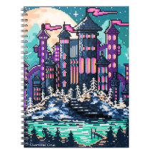 Château de Pixel coloré