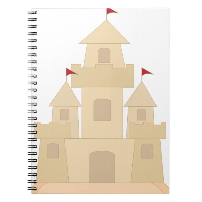 Carnet Château de Sable (Devant)