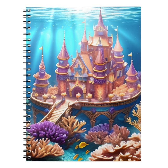Carnet Château du royaume sous-marin (Devant)