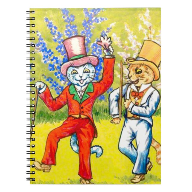 Carnet Chats dansants (Devant)