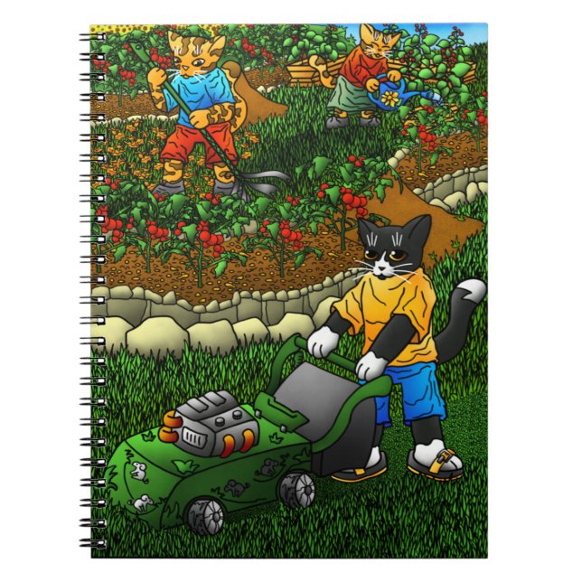 Carnet Chats d'été (Devant)