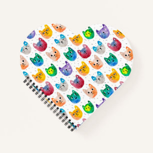 Carnet Chats et amis à l'aquarelle