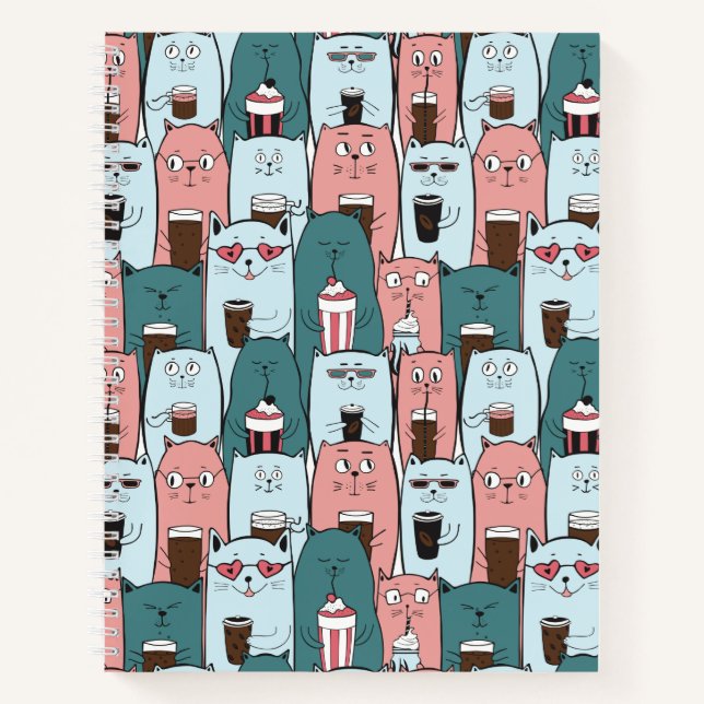 Carnet Chats mignons (Devant)