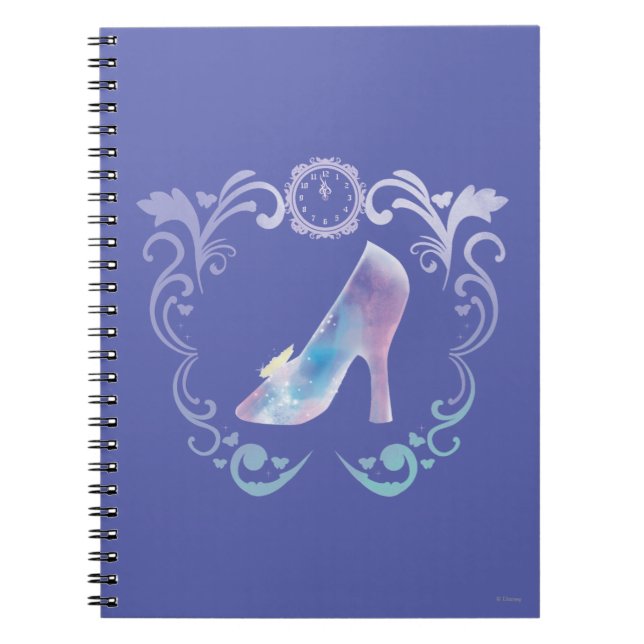 Carnet Chaussure en verre de Cendrillon (Devant)
