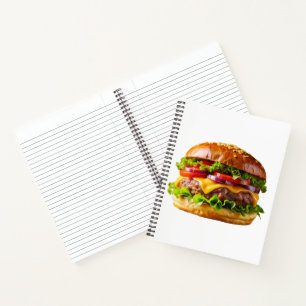 Carnet ChaussureHabille hamburger empilé thic